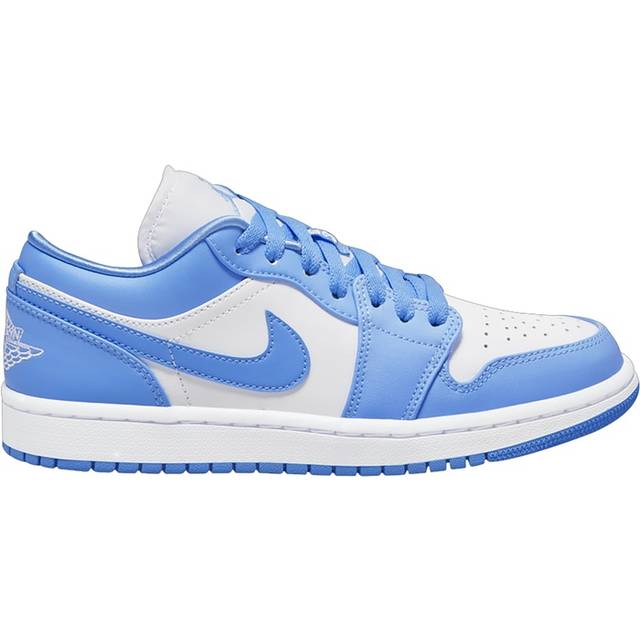 Nike Air Jordan 1 Low UNC W - University Blue/White • Price »