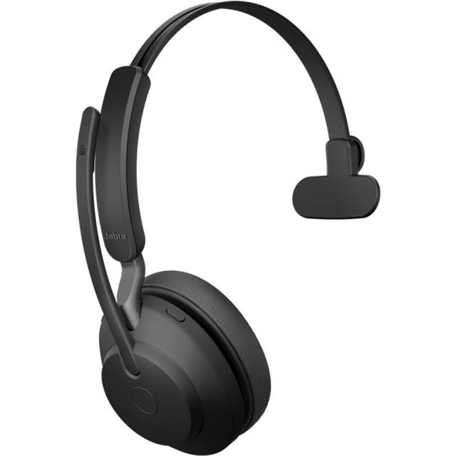  Jabra Evolve2 65 USB-A UC Stereo - Beige Wireless Headset/Music  Headphones : Electronics