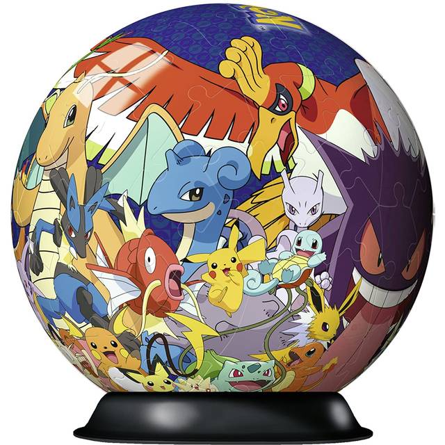 Puzzle 3D Ball - Pokemon - 72 pièces - Label Emmaüs