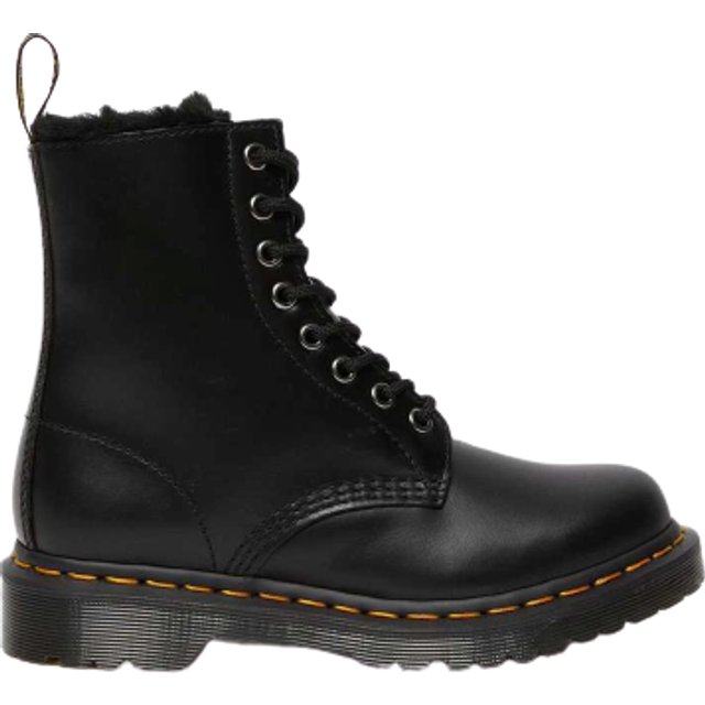 Dr. Martens 1460 Serena Faux Fur Lined Dark Grey Pris