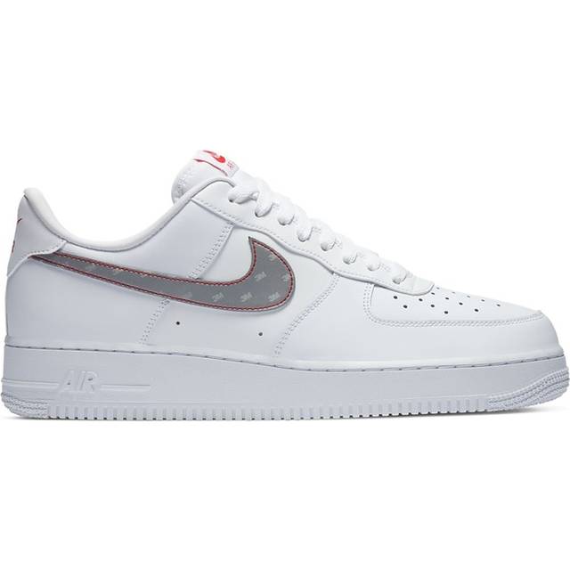 White nike hotsell with silver swoosh