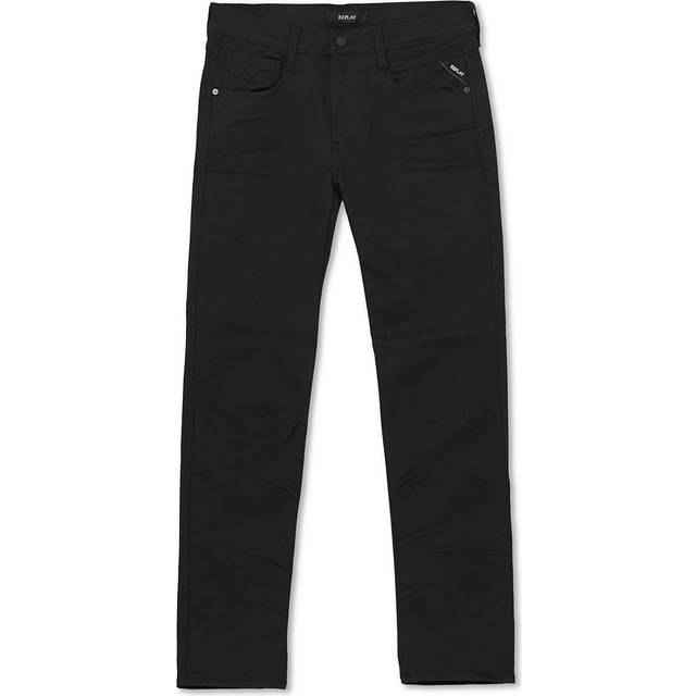 Replay Anbass Hyperflex Re-Used Jeans - Black • Price »