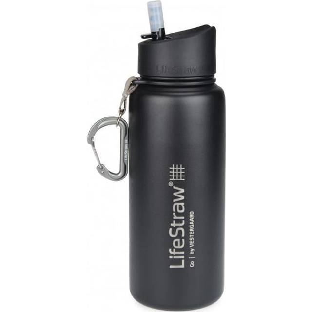 Go Flip Straw Water Bottle, 0.65L