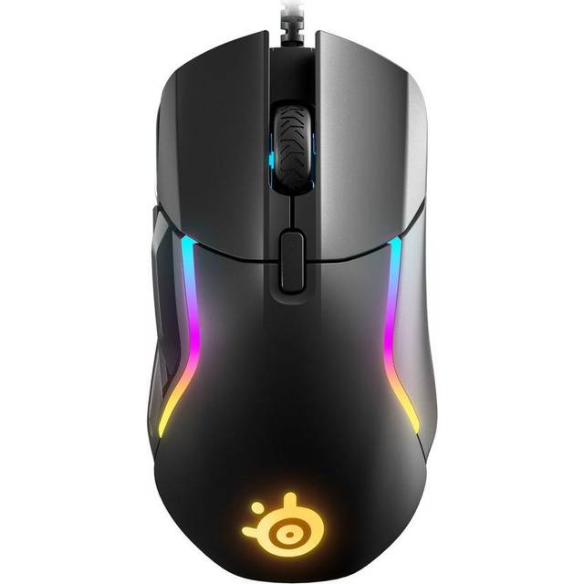 SteelSeries Rival 5 Gaming Mouse with PrismSync RGB Lighting and 9  Programmable Buttons – FPS, MOBA, MMO, Battle Royale – 18,000 CPI TrueMove  Air