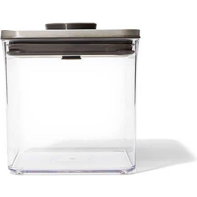 OXO Pop Steel 0.4 qt. Square Food Container