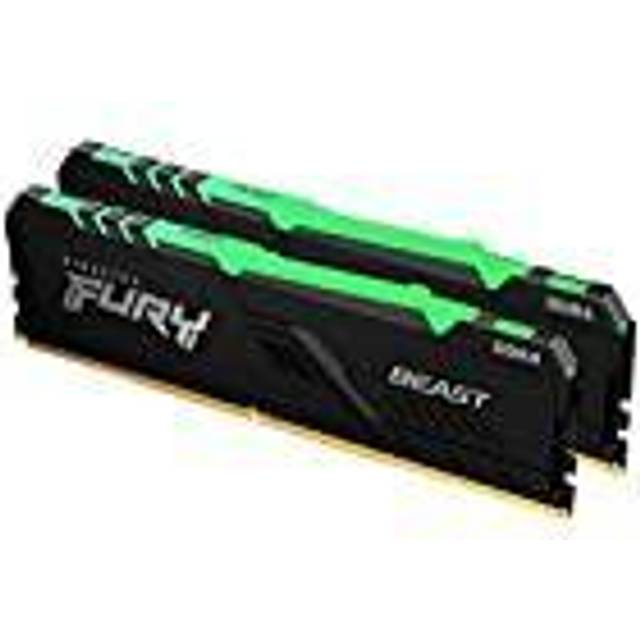 Kingston fury Beast RGB DDR4 2666MHZ 2x8GB (KF426C16BBAK2/16