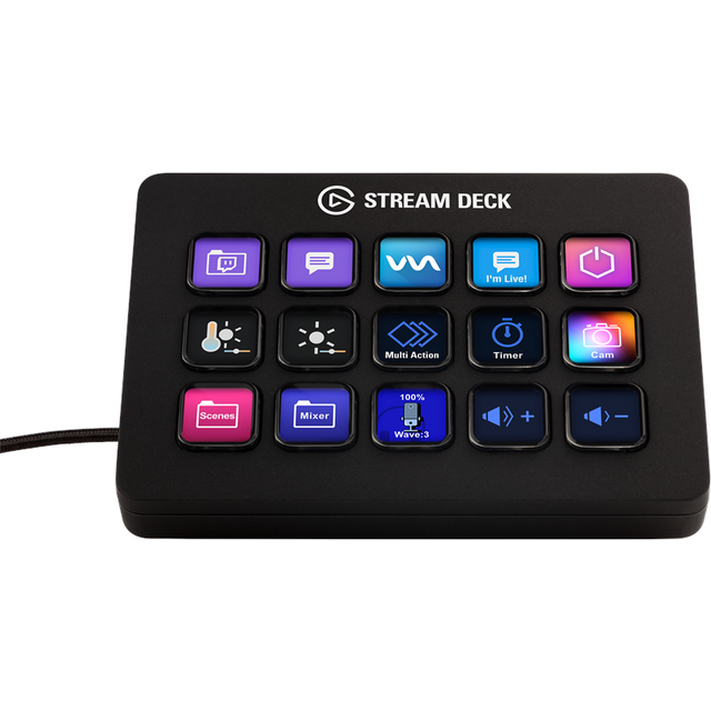 Elgato Stream Deck MK.2 - Black • See best price »