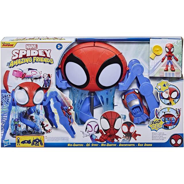 Spidey and His Amazing Friends Web Quarters Playset - Macy's