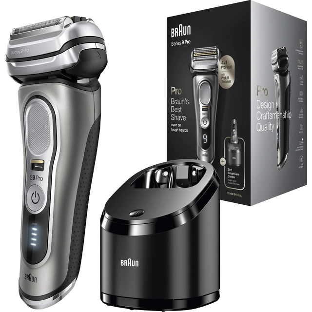 Braun Series 9-9465cc Pro Electric Foil Shaver With Prolift Beard Trimmer &  Clean & Charge Smartcare Center : Target