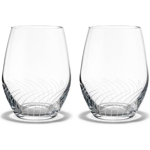 Holmegaard Cabernet Beer Glasses, Set of 6