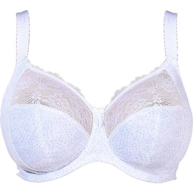 Elomi Womens Charley Underwire Bandless Spacer Moulded Bra, 34HH, White