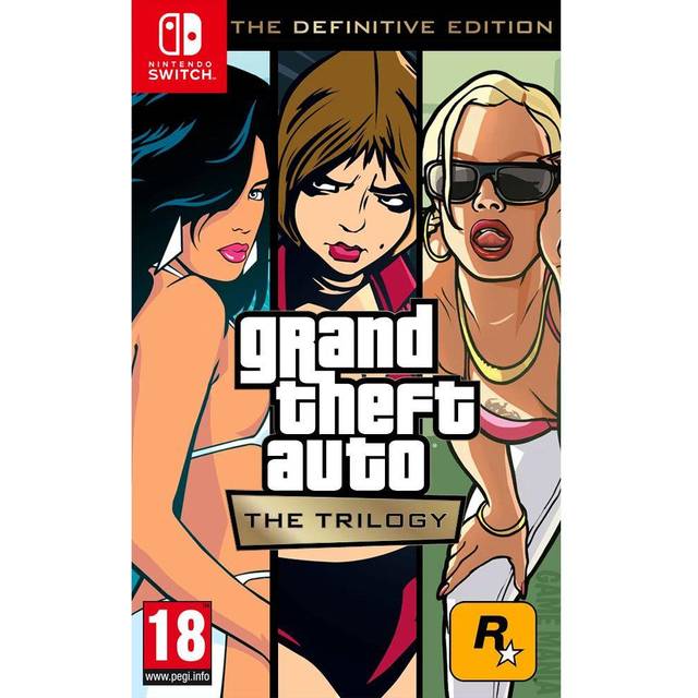 Nintendo Grand Theft Auto: The Trilogy – The Definitive Edition Switch Game  Deals US Version for Nintendo Switch OLED Lite