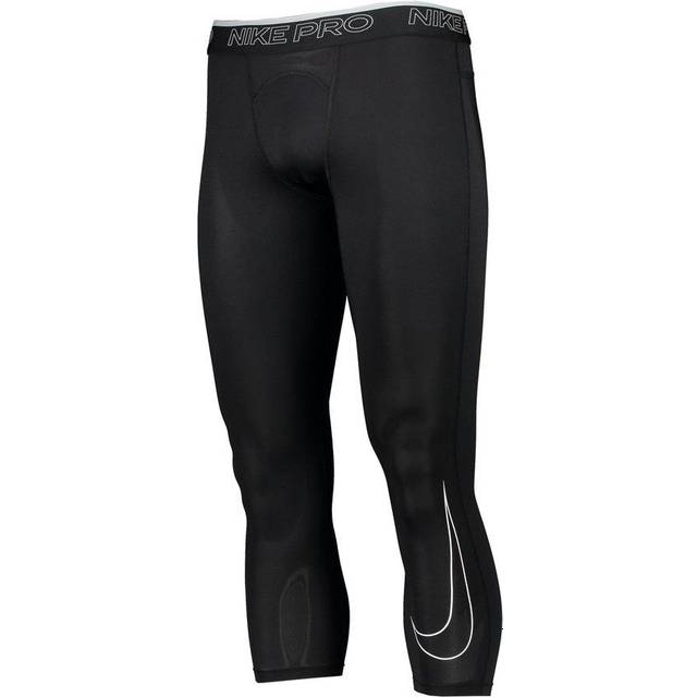 Nike Pro Training leggings mesh mini swoosh in black