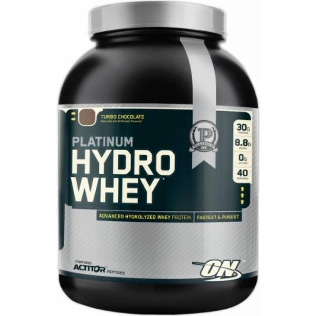 Optimum Nutrition, Platinum Hydro Whey Protein Powder, Turbo Chocolate,  3.61 lb, 40 Servings 