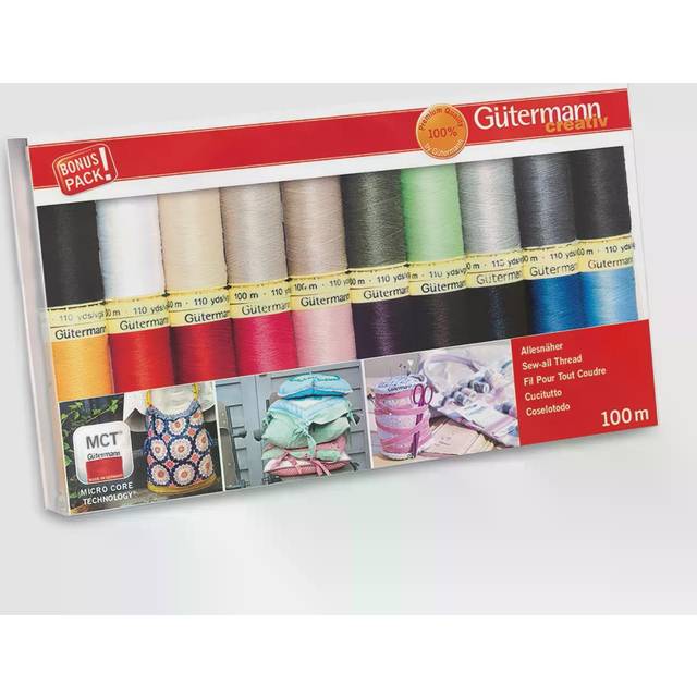 Gutermann Black Elastic Thread