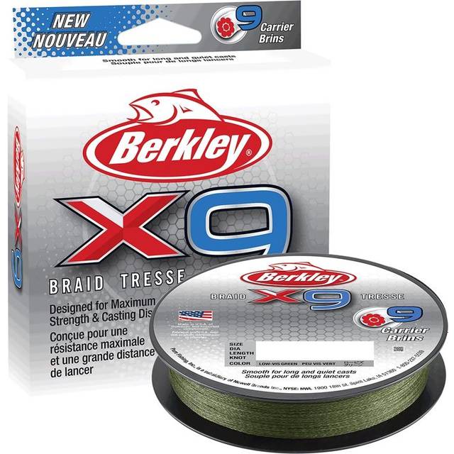 Berkley X9 300 Line 0.430 mm Lo-Vis Green • Price »