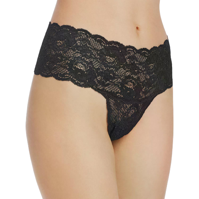 Cosabella Never Say Never Comfie Thong - Black • Price »