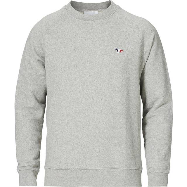 Maison Kitsuné Tricolor Fox Patch Classic R-Neck Sweatshirt Unisex