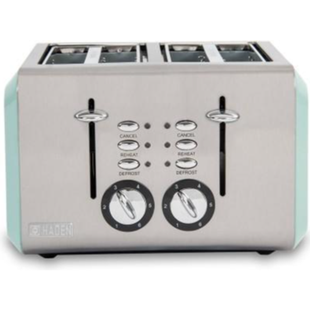 HADEN Cotswold 4-Slice Wide Slot Toaster