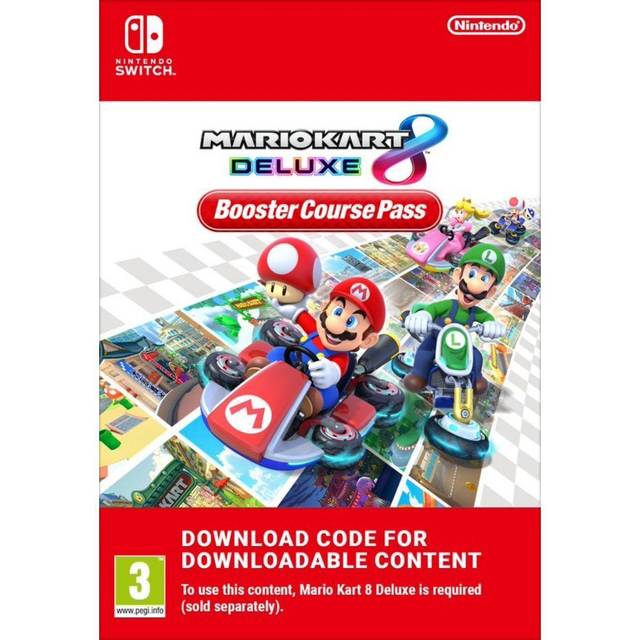 Mario Kart 8 (Switch) Pass - Deluxe Course Price Booster • »