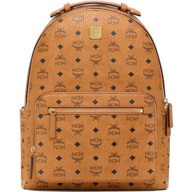 Mcm discount backpack tan