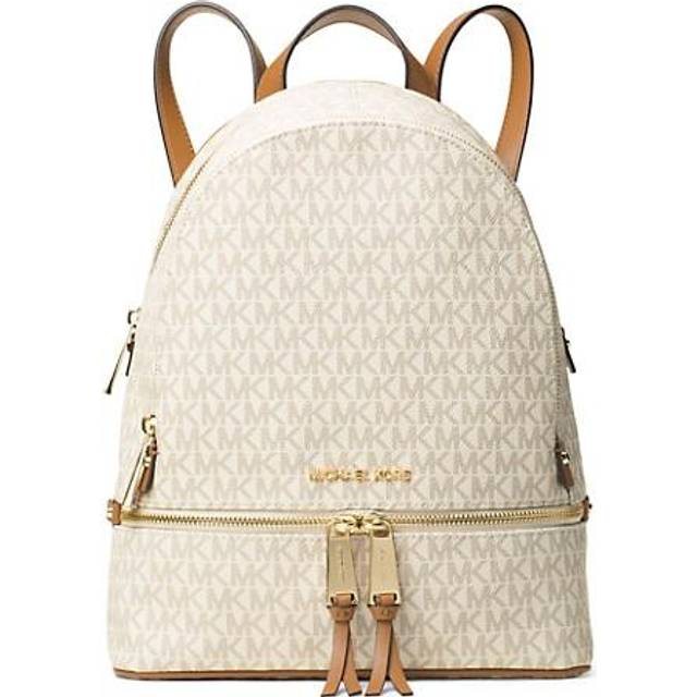 Michael Kors Medium Rhea Zip Backpack - Vanilla • Price »