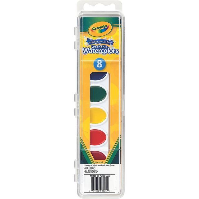 Crayola Spill Proof Kids Washable Paint Set - Office Depot