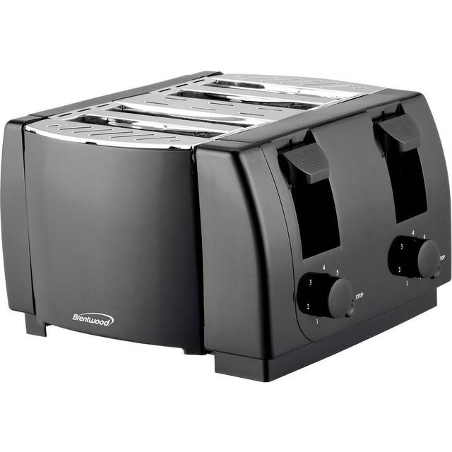  Brentwood Appliances Cool-Touch 2-Slice Retro Toaster