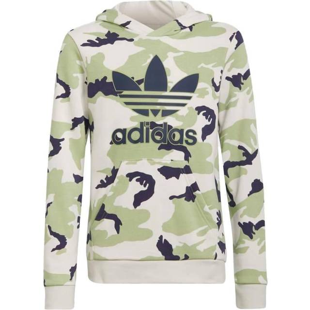 Adidas Camo Hoodie Orbit Grey Magic Lime Shadow Navy HF7449