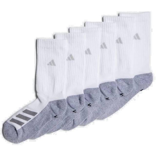 adidas 3-Stripes Cushioned Crew Socks 3 Pairs - Grey | adidas Canada