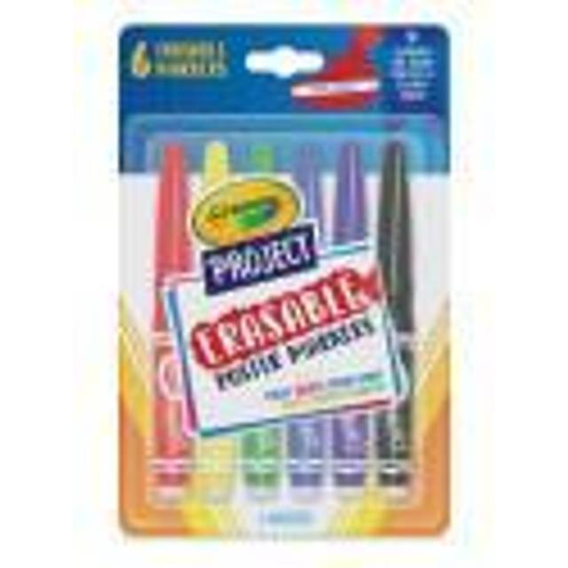 Crayola 6ct Project Erasable Poster Markers