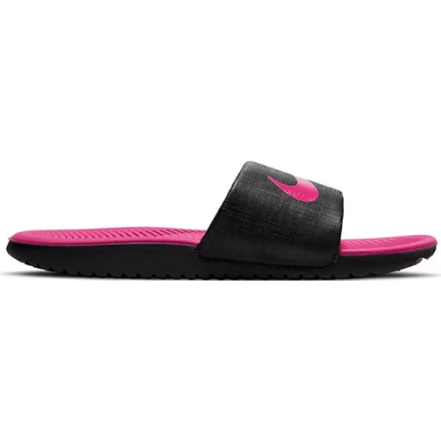 Nike Kid s Kawa Slides Black Vivid Pink Price