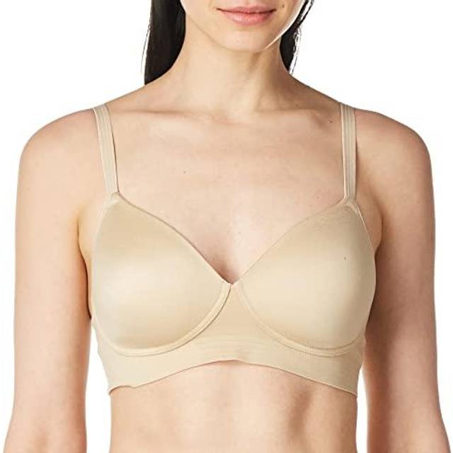 Hanes Womens Ultimate No Dig Support Smoothtec Wirefree Bra, XL
