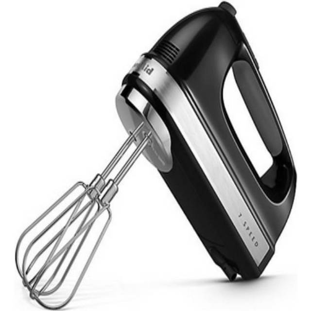 KitchenAid 7-Speed Onyx Black Hand Mixer with Beater and Whisk Attachments  KHM7210OB - The Home Depot