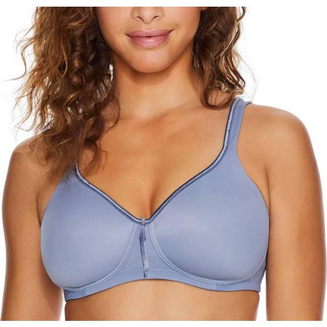 Vanity Fair Body Caress Full Coverage Wirefree Bra - Blue Willow