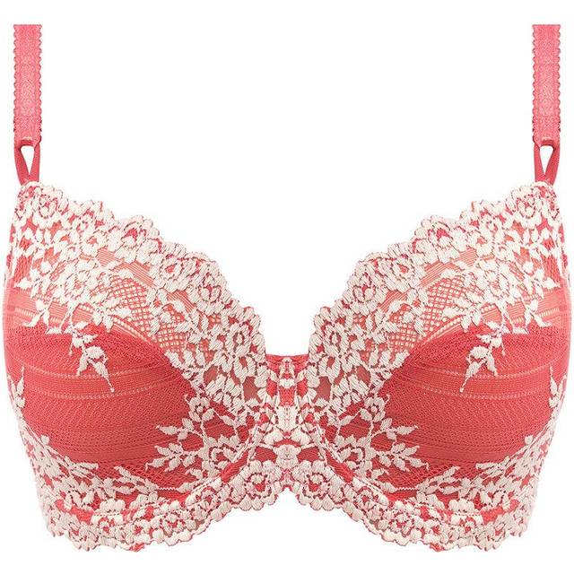 Wacoal Embrace Lace Classic Underwire Bra - Faded Rose/White Sand • Price »