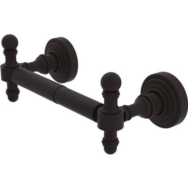 Allied Brass Regal Collection Double Post Toilet Paper Holder in Brushed  Bronze R-24-BBR - The Home Depot