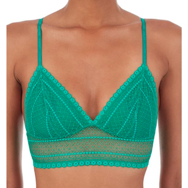 DKNY Mix & Match Lace Bralette - Green • Prices »