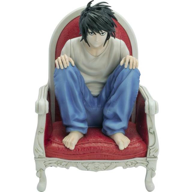  ABYSTYLE Studio Death Note Detective L SFC Collectible PVC  Figure 5.5 Tall Statue Anime Manga Figurine Home Room Office Décor Gift :  Home & Kitchen