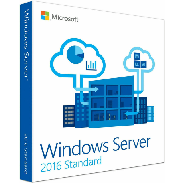 Microsoft Windows Server 2016 Standard 16 Core English (64-bit OEM