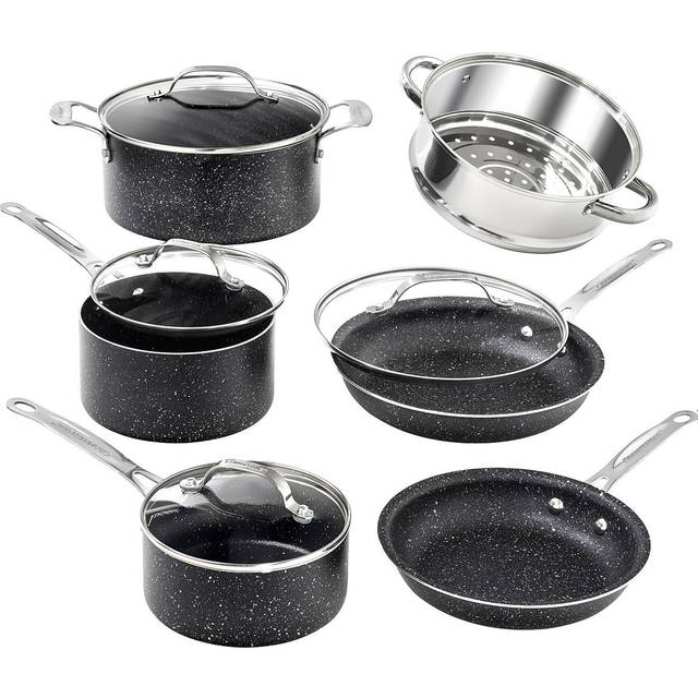 Calphalon 2-pc. Aluminum Non-Stick Frying Pan, Color: Black - JCPenney