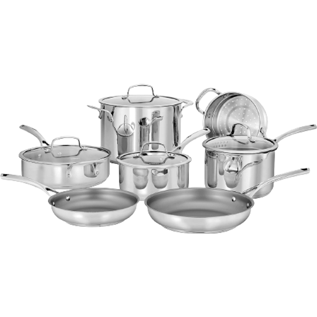 HexClad Hybrid Cookware Set with lid 6 Parts • Price »