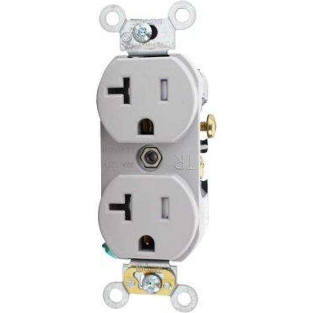 Outlet Socket, Receptacle, 20 Amp, 125 Volt, Tamper Resistant