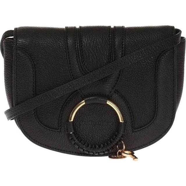 CHLOÉ Black Pebbled Leather Paddington BLACK LOCK Medium Shoulder Bag Purse  RARE | eBay