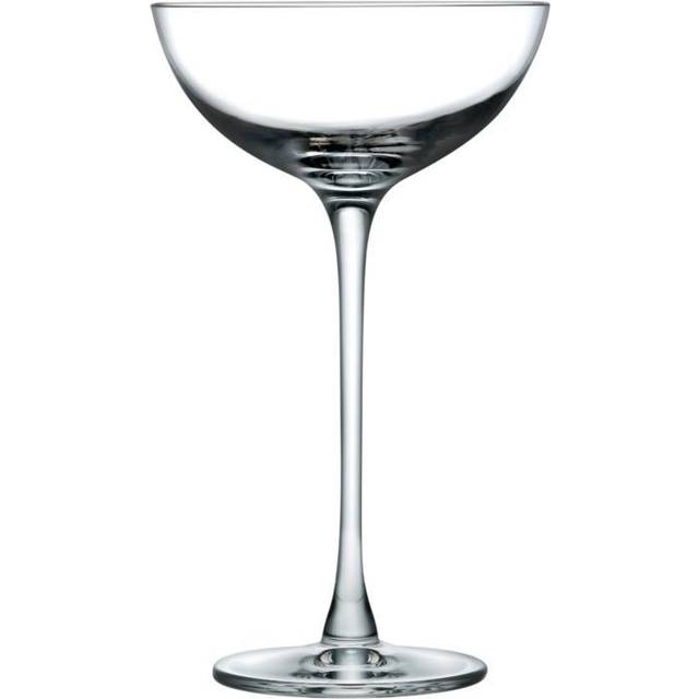 Joyjolt Windsor Crystal White - 6 Oz- Set Of 2 Wine Glass