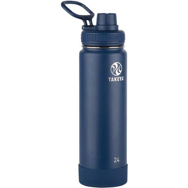 Takeya Actives Insulated Water Bottle With Straw Lid 22 Oz Blush