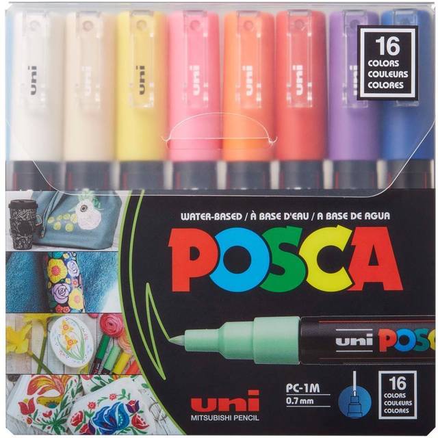 Posca Paint Marker Set PC-5M 16 Medium Free Shipping