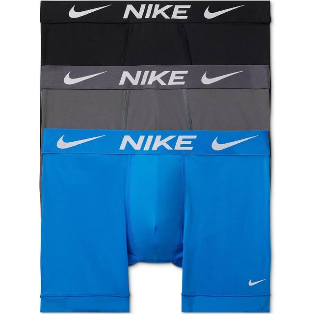 Nike Underwear TRUNK ESSENTIAL MICRO 3 PACK - Pants - black/white