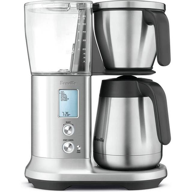 Braun KF7175SI BrewSense, Drip Coffee Maker with Thermal Carafe, 10 Cup