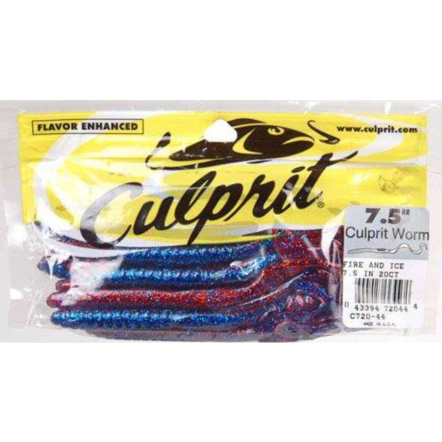 Culprit Original Worm 19cm Fire & Ice 18-pack • Price »